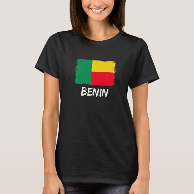 Camiseta Beninese Flag Benin (Frente)