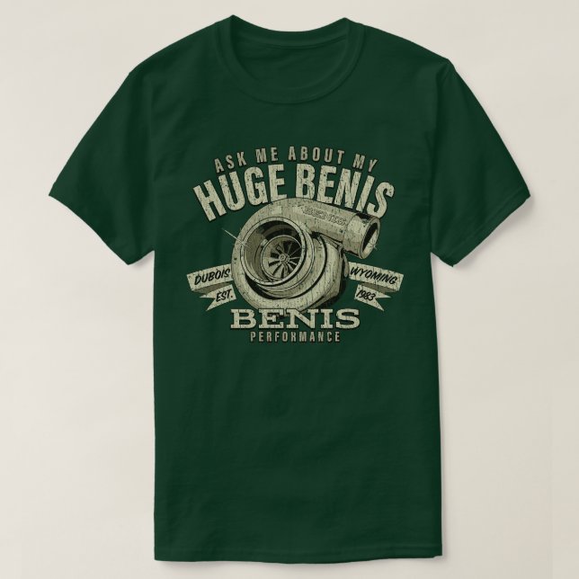 Camiseta Benis Performance 1983 (Frente do Design)