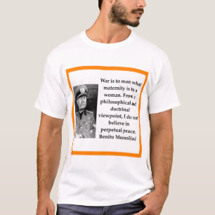 Camiseta Benito Mussolini