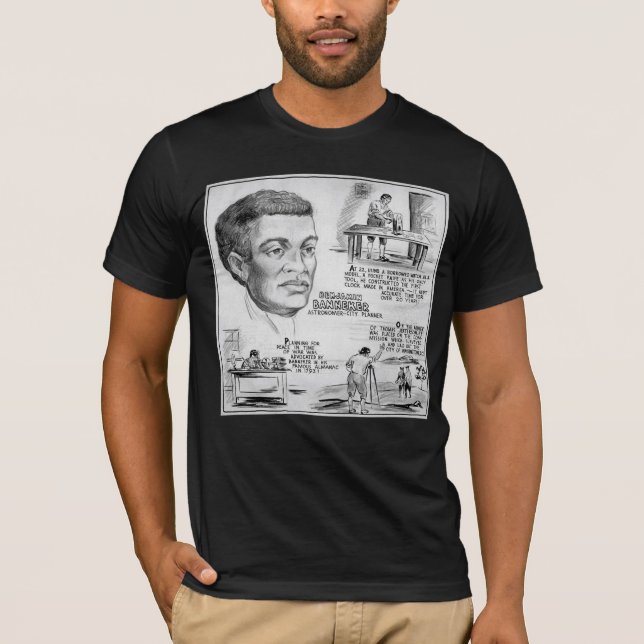 Camiseta Benjamin Banneker: Cientista Negro e Revolucionári (Frente)
