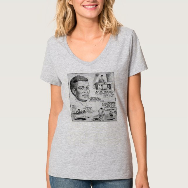 Camiseta Benjamin Banneker: Cientista Negro e Revolucionári (Frente)
