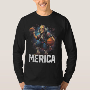Camiseta Benjamin Ben Franklin, EUA 4 de Julho Engraçado, C