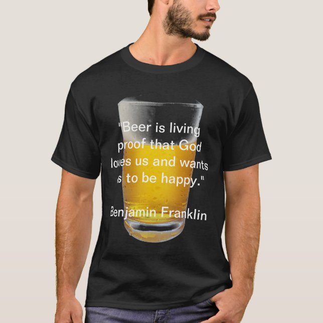 Camiseta Benjamin Franklin (Frente)