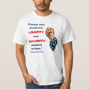Camiseta Benjamin Franklin Liberty Shirt