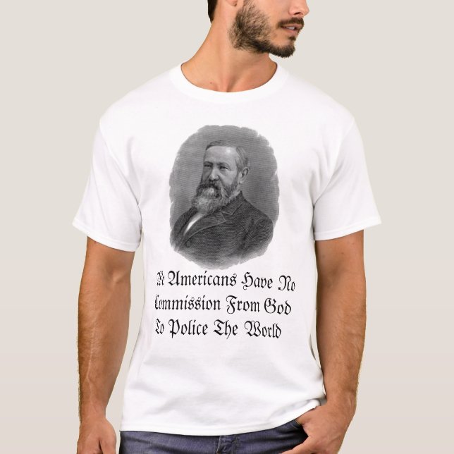 Camiseta Benjamin Harrison (Frente)