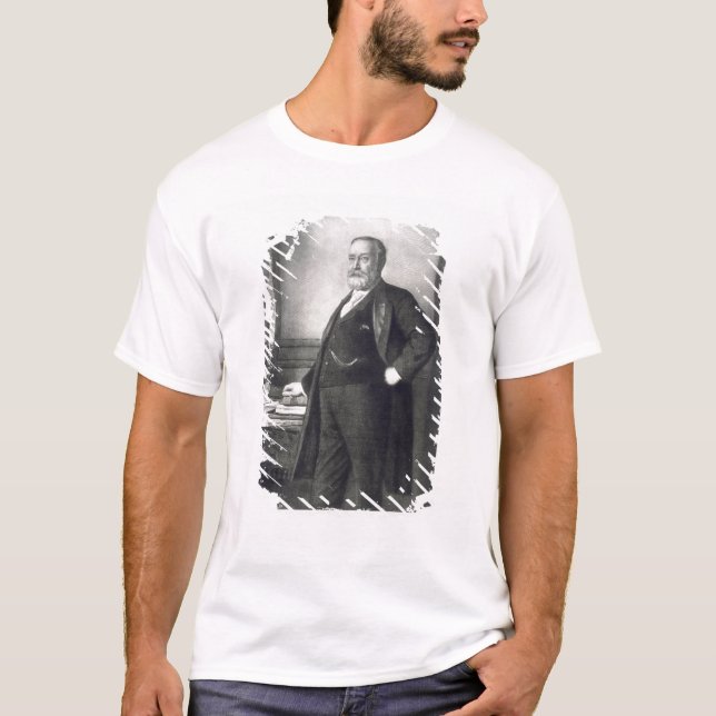 Camiseta Benjamin Harrison (1833-1901), 2ó presidente de t (Frente)