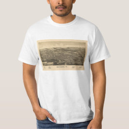 Camiseta Bennington, VT Vintage Map
