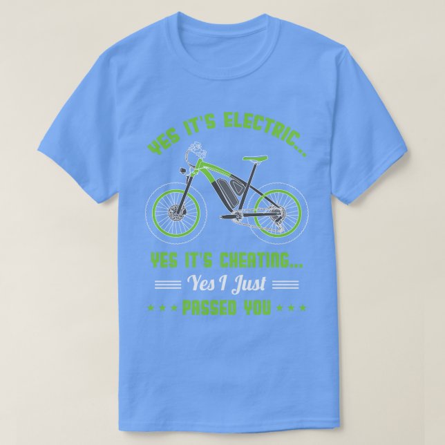 Camiseta Benny EBike Sayings presente Electric Biker (Frente do Design)