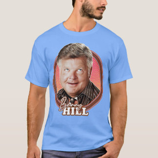 Camiseta Benny Hill 70s Design do ventilador retrô