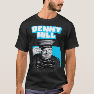 Camiseta Benny Hill me fez fazer isso