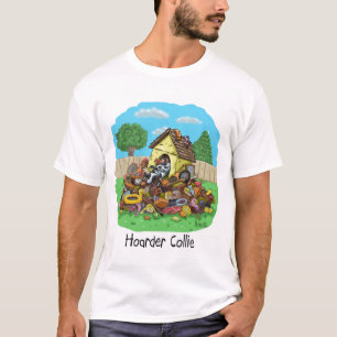 Camiseta Benny Hoarder Collie Dog Dover