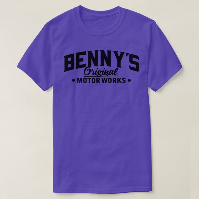 Camiseta Bennys Original Motor Works (Frente do Design)