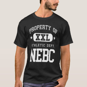 Camiseta Bens escolares atléticos NEBC XXL