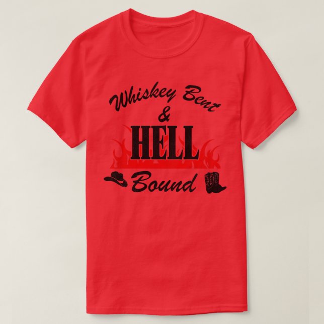 Camiseta Bent and Hell Bound (Frente do Design)
