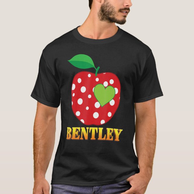 Camiseta Bentley Love School Back To School Boy Student (Frente)