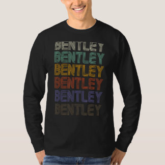 Camiseta BENTLEY Nome Próprio Padrão Retroativo Estilo de V