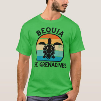 Camiseta Bequia As Granadinas Retrolançam com Tartaruga 21