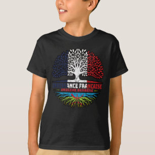 Camiseta Berber Amazigh França, Bandeira das Raízes da Árvo