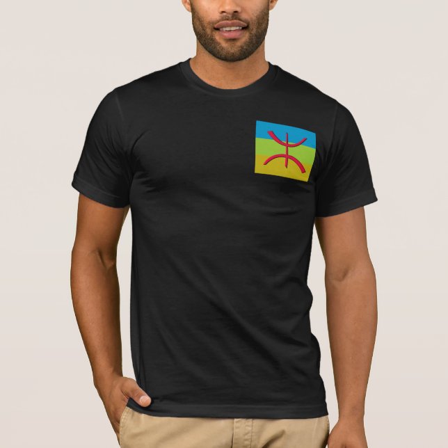 Camiseta Berbere de Drapeau (Frente)