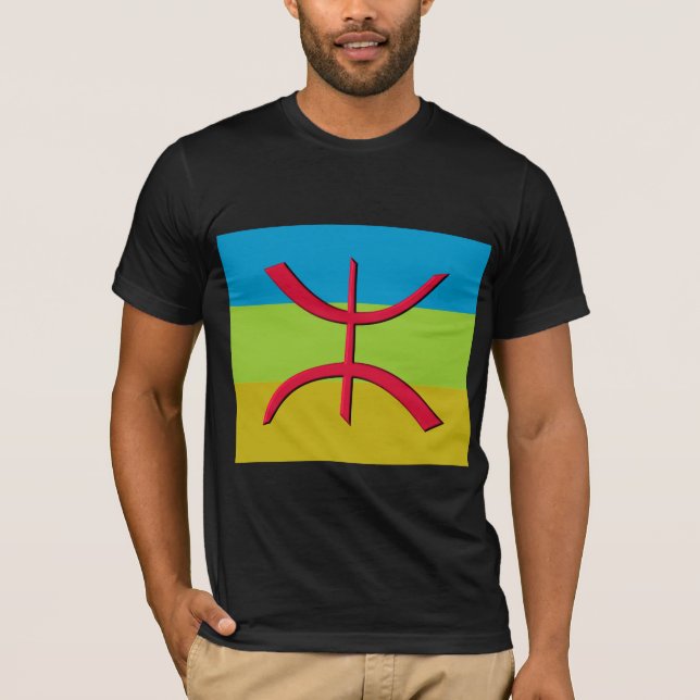 Camiseta Berbere de Drapeau (Frente)