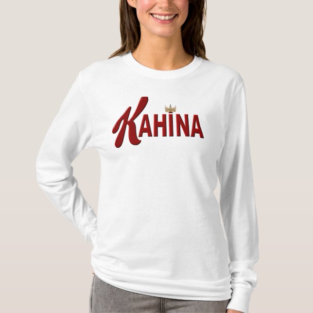 Camiseta Berbere do reine de Kahina (Frente)