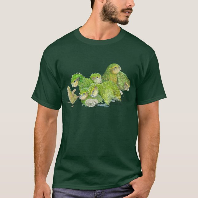 Camiseta Berçário do Kakapo (Frente)