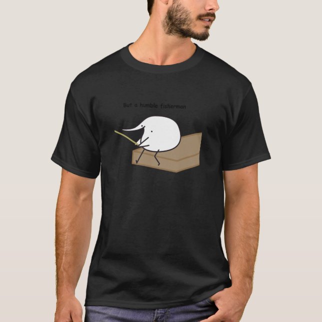 Camiseta Berd Mas Um Humilde Pescador (Frente)