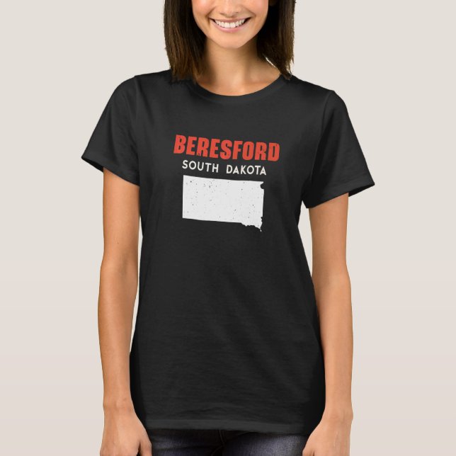 Camiseta Beresford South Dakota EUA State America Viagem So (Frente)
