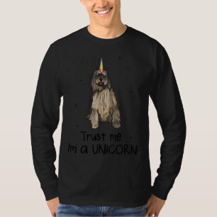 Camiseta Bergamasco Sheepdog Confie em mim. Sou um Cão Unic