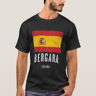 Camiseta Bergara Espanha Es Bandeira Cidade Roupas