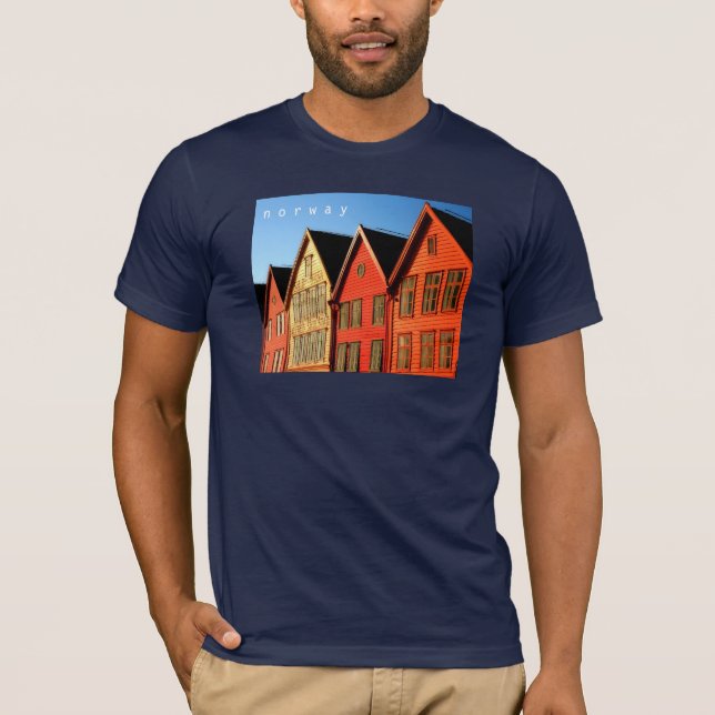 Camiseta Bergen Bryggen (Frente)