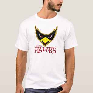 Camiseta Bergen Hawks o t-shirt do ML das mulheres