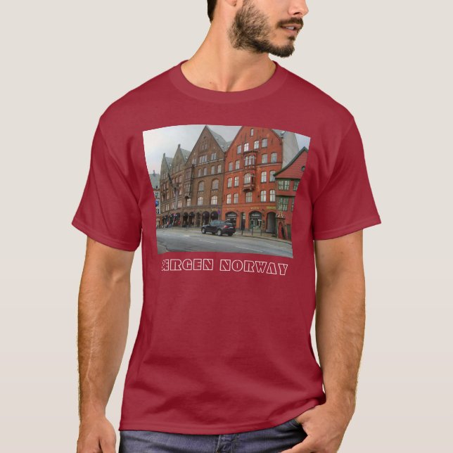 CAMISETA BERGEN NORUEGA (Frente)