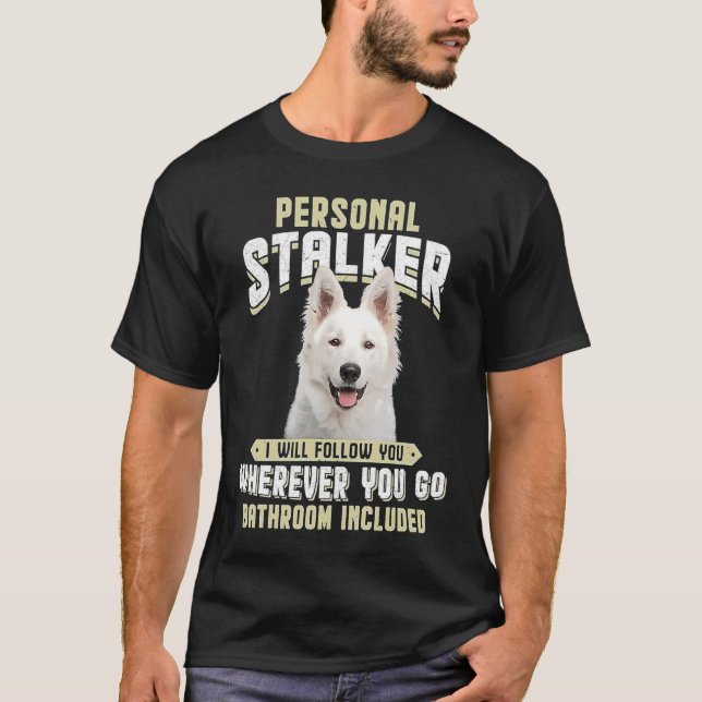 Camiseta Berger Blanc Suisse Personal Stalker Eu Vou Seguir (Frente)