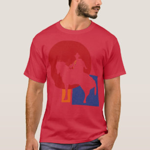 Camiseta Berger cheval dans la campagne de Roma minimizada