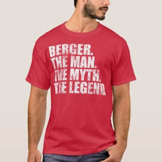 Camiseta Berger Família nome Berger Berger sobrenome Berger