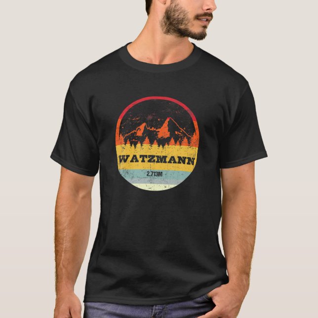 Camiseta Bergsteiger Bergsteiger | WATZMANN 2713M Mountain (Frente)