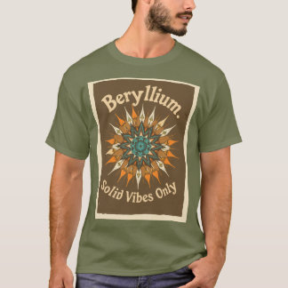 Camiseta Berílio: O Elemento da Força e da Luz