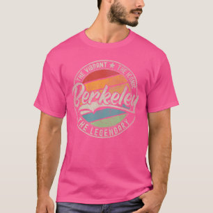 Camiseta Berkeley CA Califórnia Antigo Distressed retrô fu
