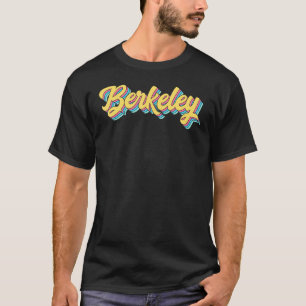 Camiseta Berkeley California Ca Varsity Style Texto Amber