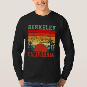 Camiseta Berkeley Califórnia Lembrança Vintage Homens Mulh