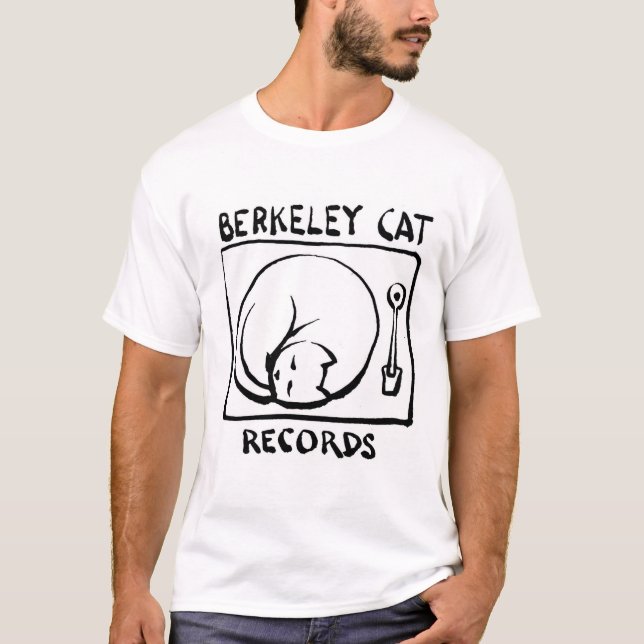 Camiseta Berkeley Cat Records caras T-Shirt (Frente)