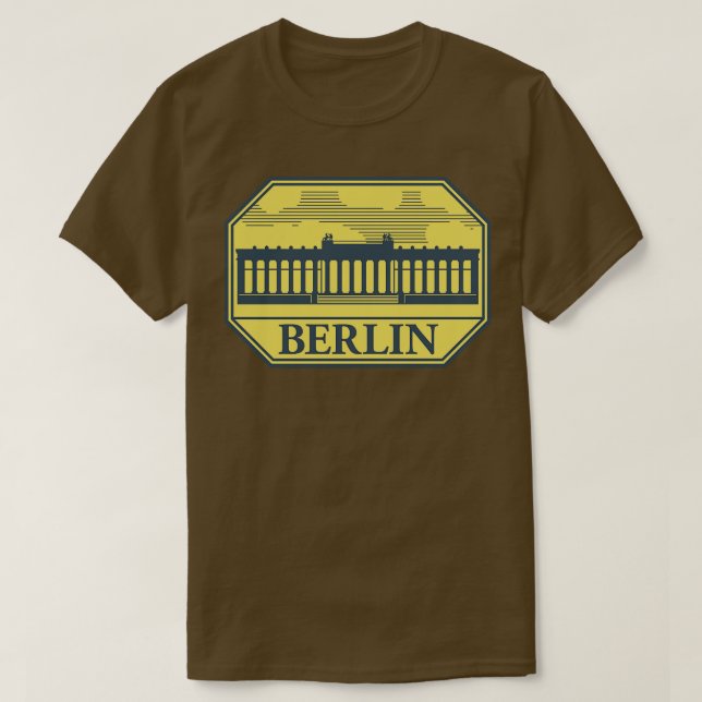 Camiseta Berlim Alemanha 2 (Frente do Design)