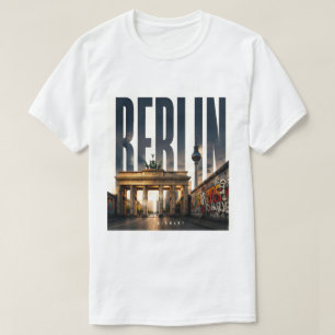 Camiseta Berlim Alemanha História Moderna Vida Criativa da