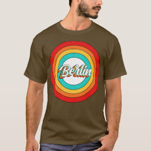 Camiseta Berlim Nome Shirt Vintage Berlin Circ