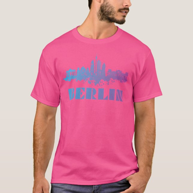 Camiseta Berlim - Skyline (Frente)