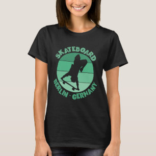Camiseta Berlin Alemanha Skate Urna Skateboarding 1