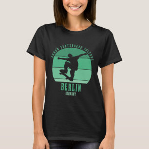 Camiseta Berlin Alemanha Skatista Urna Skate 4 