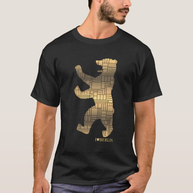 Camiseta Berlin Bear I Love Berlin (Frente)