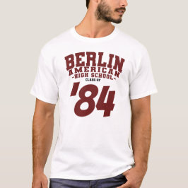 Camiseta BERLIN Turma da American High School de
